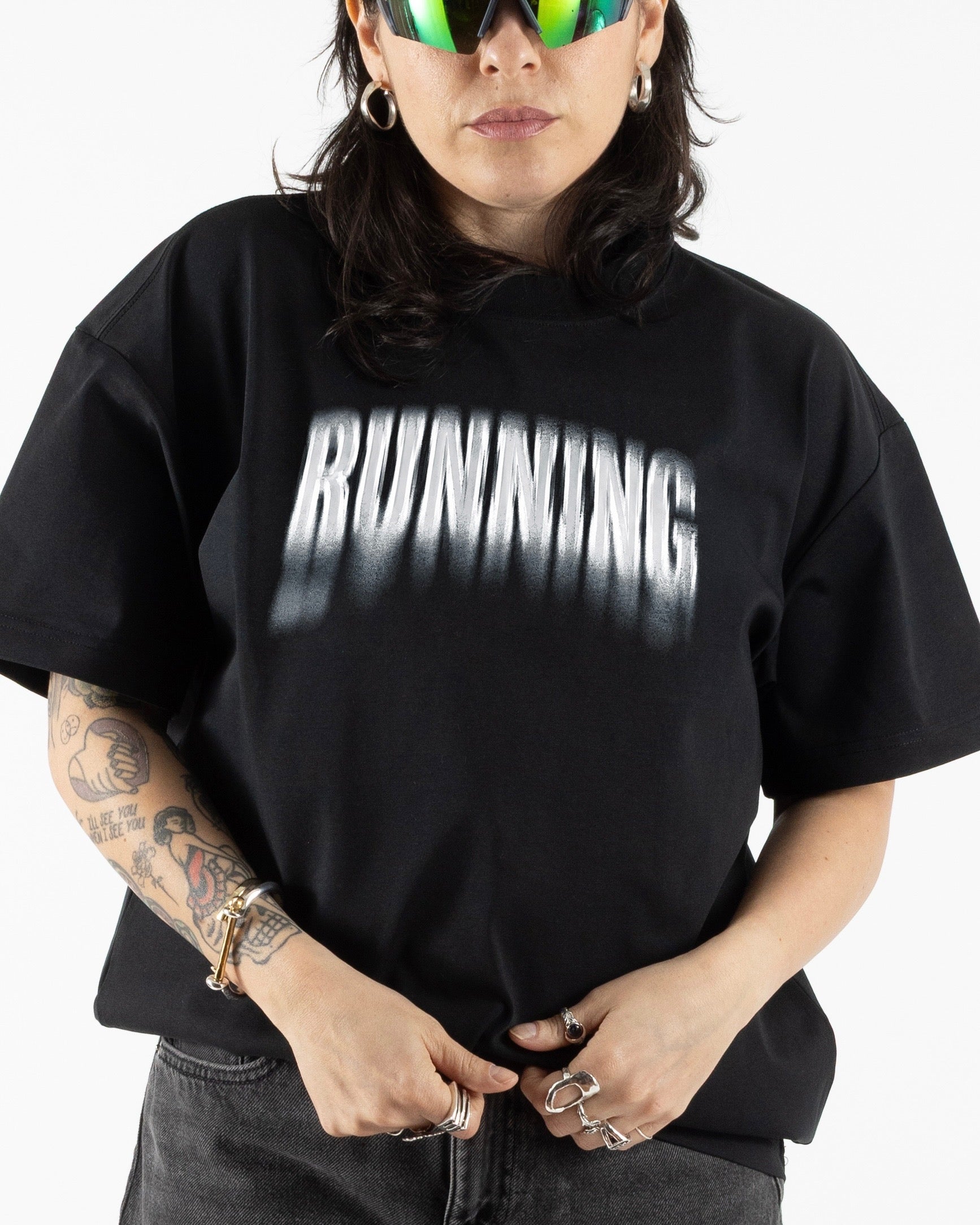 Blurry Running Tee