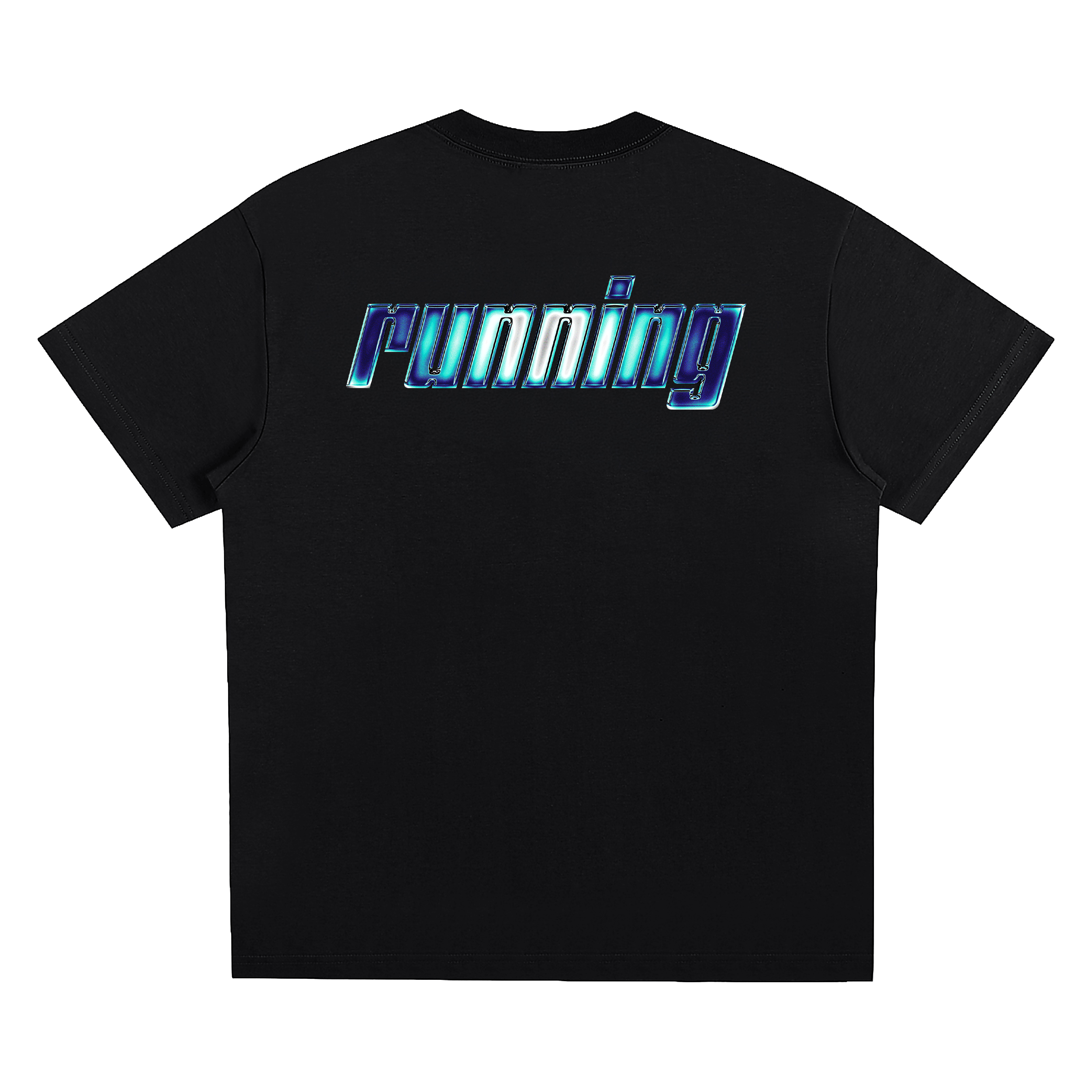 Chrome Running Tee (Ice)