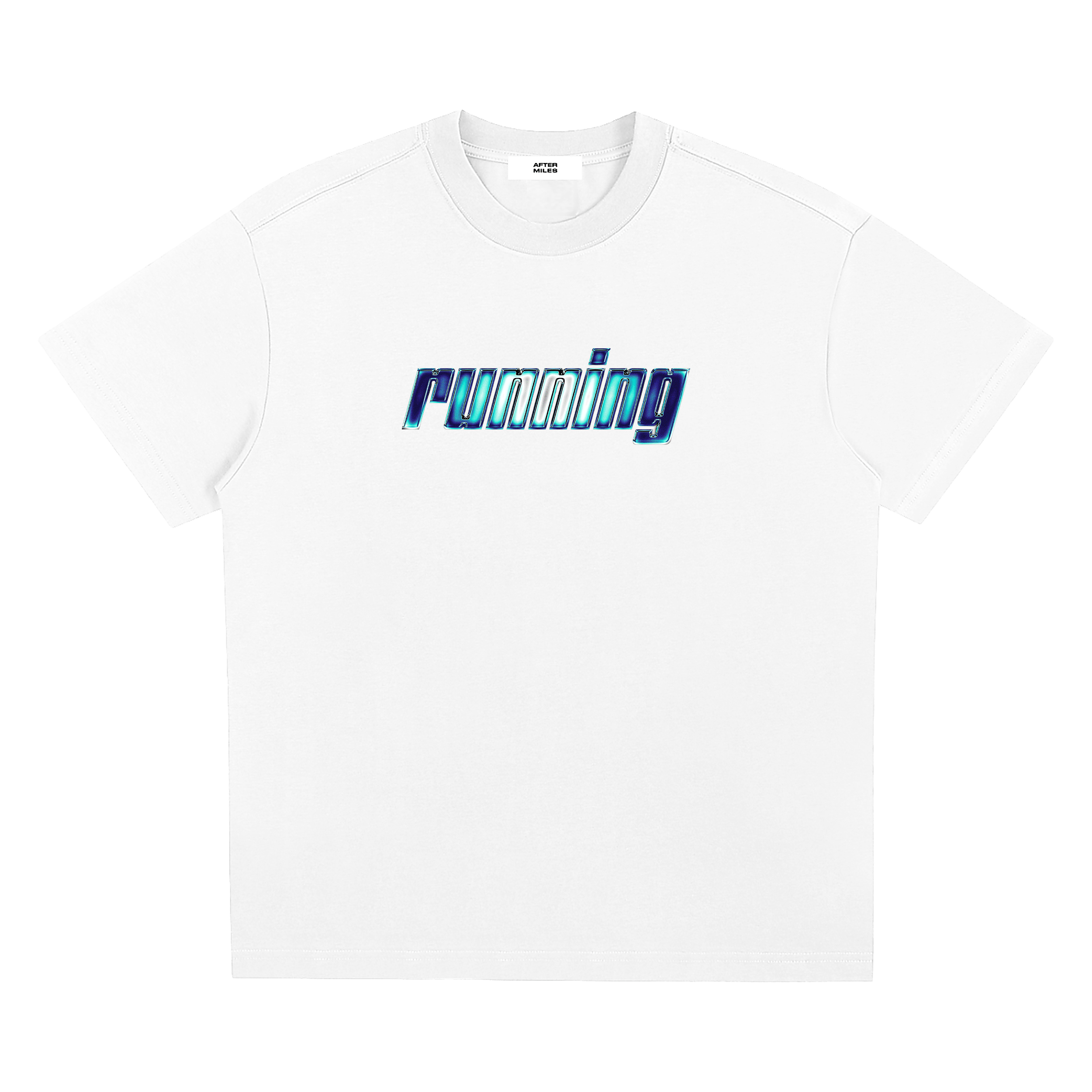 Chrome Running Tee (Ice)