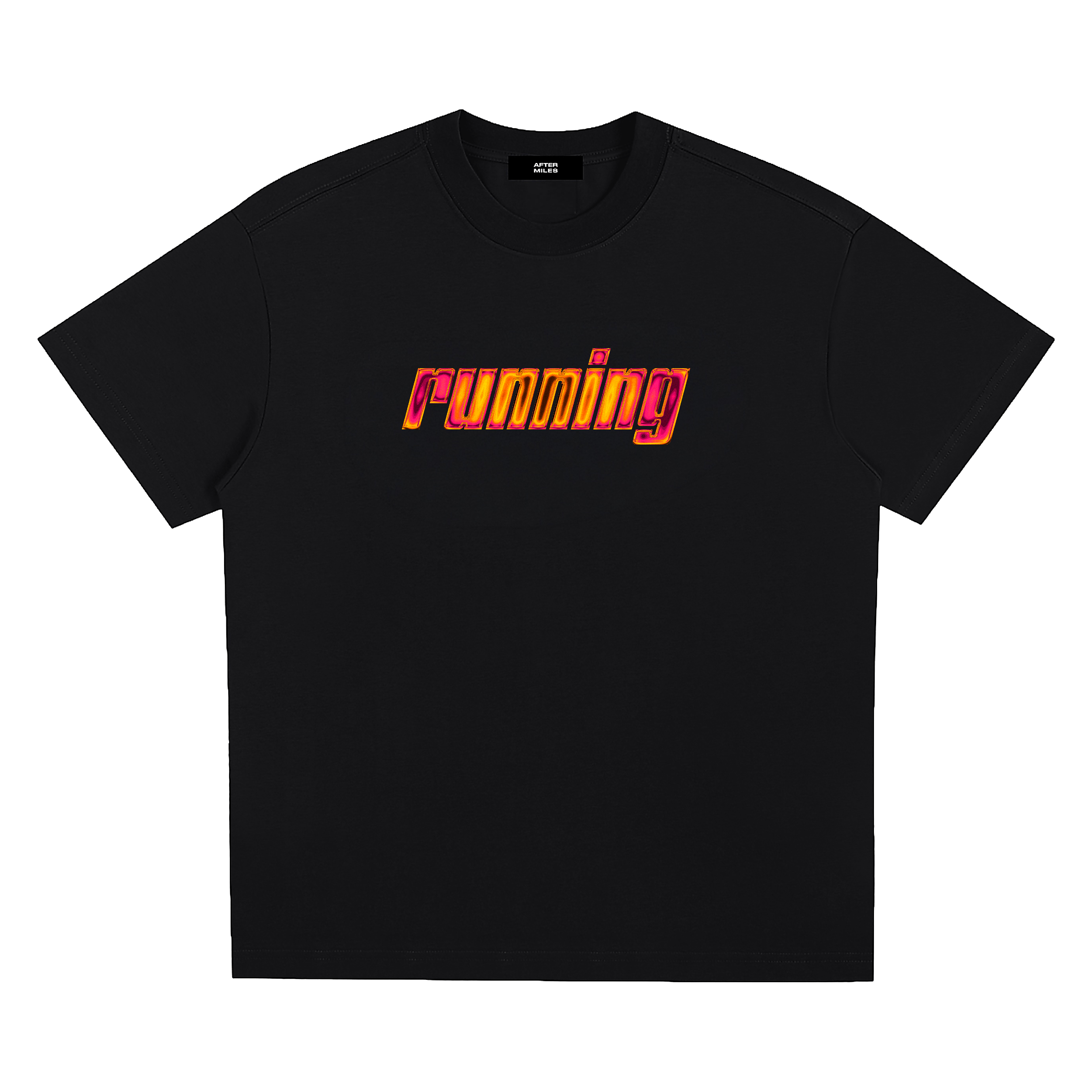 Chrome Running Tee (Lava)