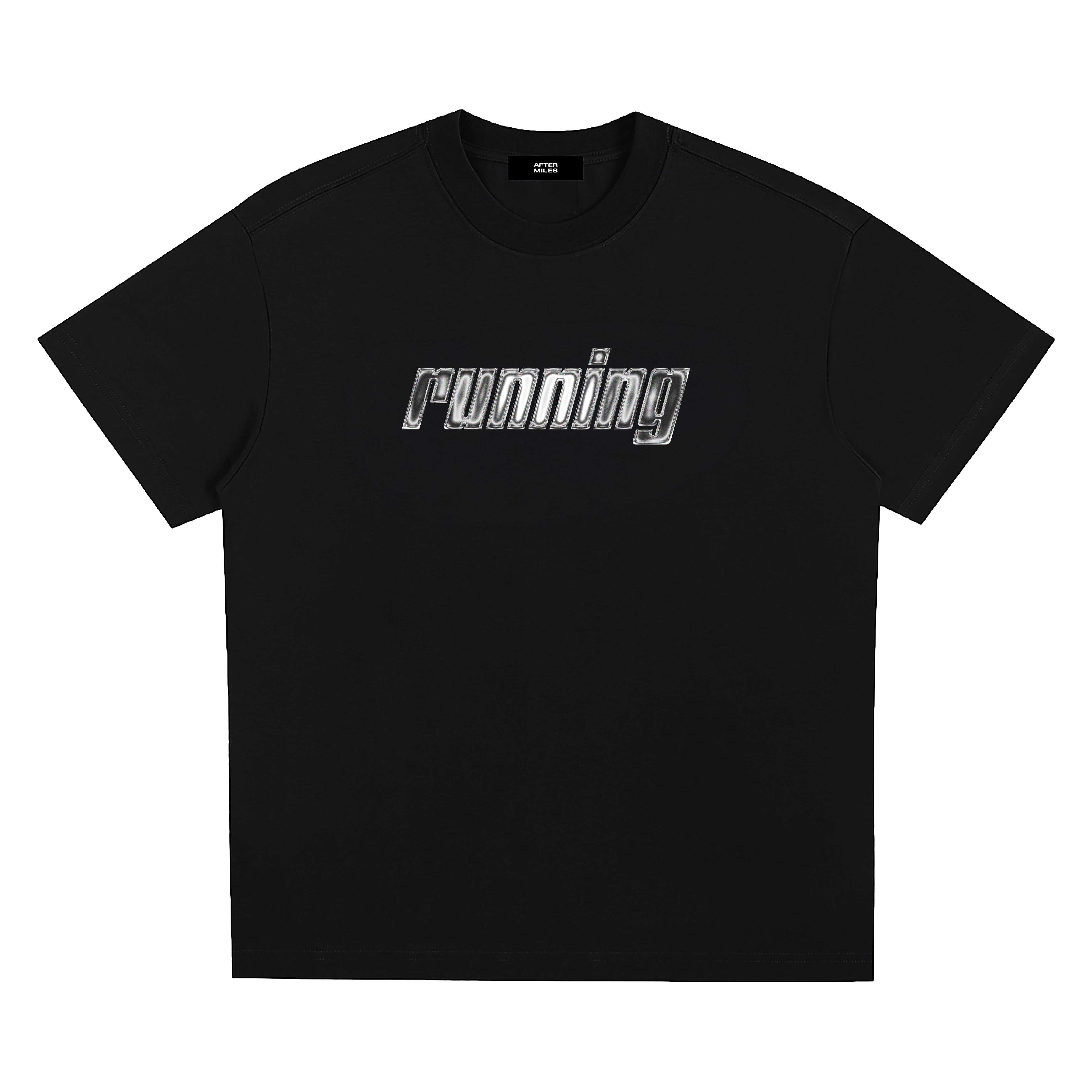 Chrome Running Tee (Stone)